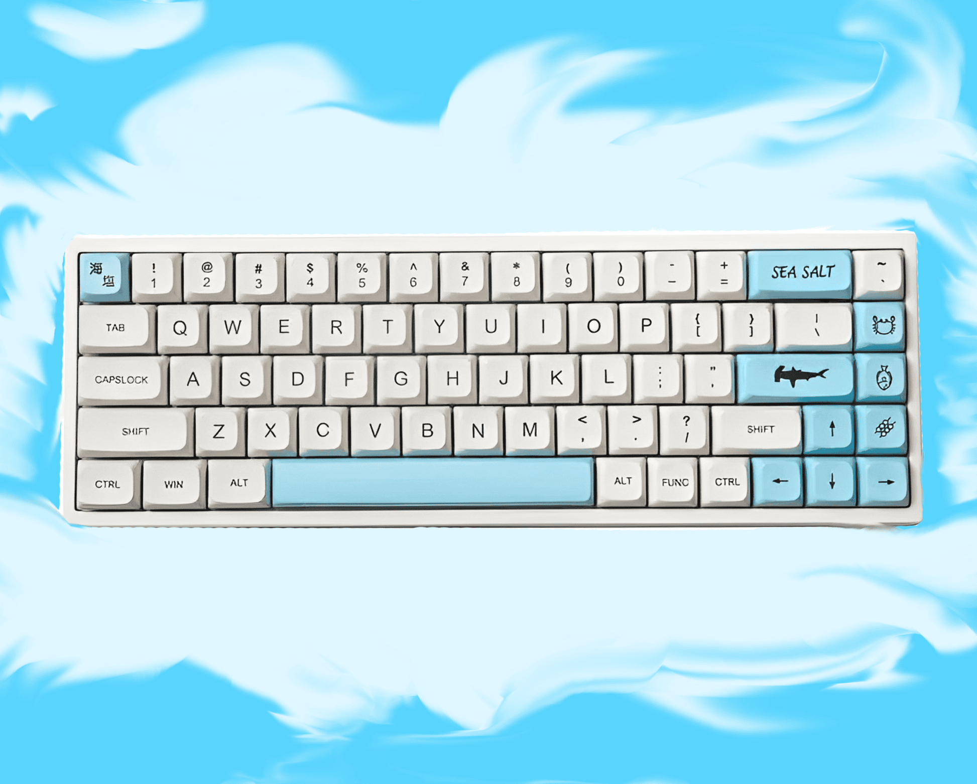 Sea Salt Keycaps - Penguin PCS LLC